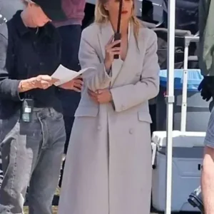 Gillian Anderson Wool Coat
