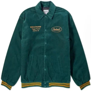 Green Varsity Jackett