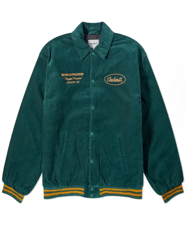Green Varsity Jackett