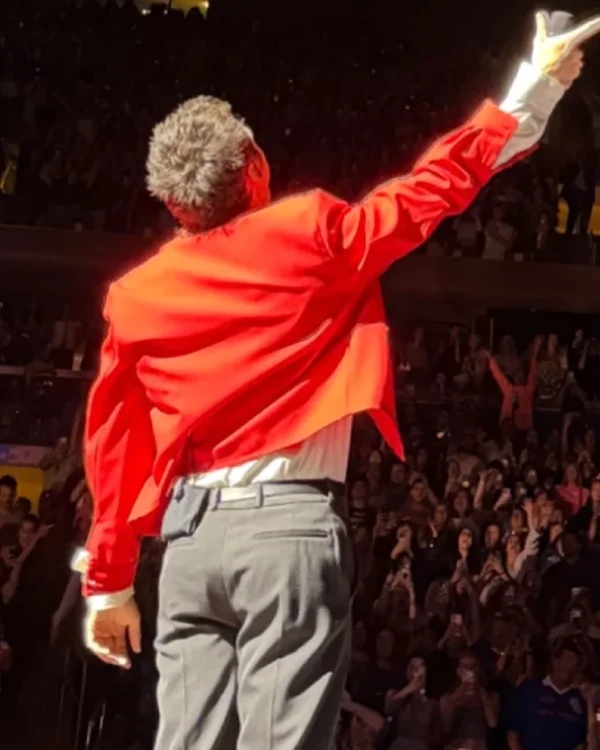 Harry Styles Madison Square Garden Red Jacket
