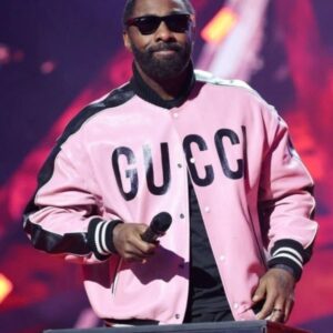 Idris Elba Pink Jacket