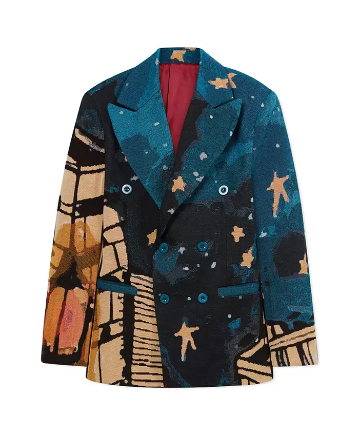 Jacquard Boy Who Jumped The Moon Jacket