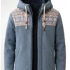 Jake Johnson Wildwood 2026 Grey Hooded Jacket