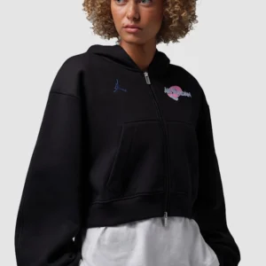 Jordan Brooklyn x Nike Space Jam Cropped Hoodie