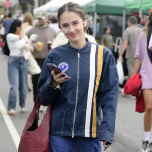 Julia Butters Farmers Market Loose Utility Denim Jacket