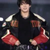 JungKook Arirang World Tour Santiago Martine Leather Jacket