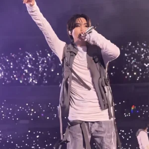 K-Pop Inspired Grey Vest