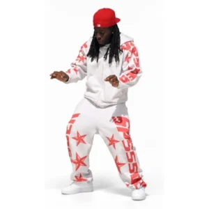 Kai Cenat White Tracksuit