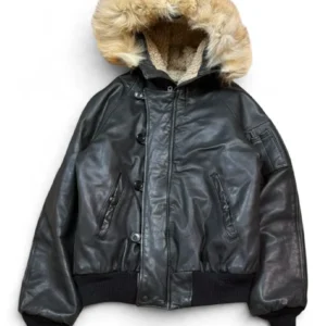 Kanye West Schott N-5A Flight Leather Jacket