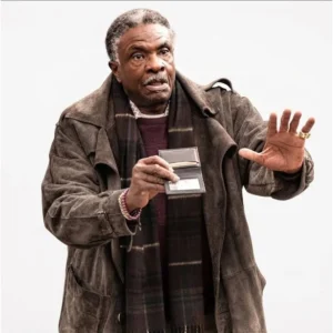 Keith David The Lowdown S02 Brown Jacket