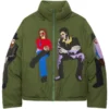 KidSuper Green Puffer Jacket