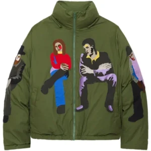 KidSuper Green Puffer Jacket