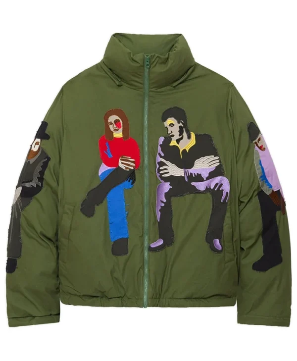 KidSuper Green Puffer Jacket