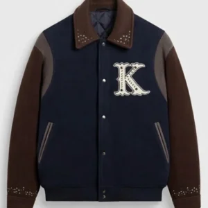 Kith Melton Wool Studded Varsity Jacket