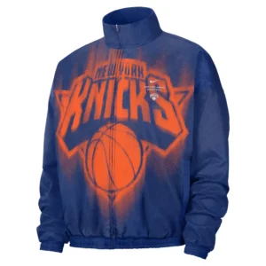 Knicks blue full-zip jacket