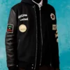 Labrum London Africa Day Black Bomber Varsity Jacket