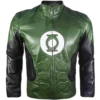 Lantern Green Cosplay Leather Jacket Jacket