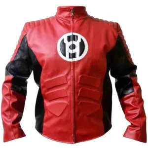 Lantern Red Cosplay Leather Jacket Jacket