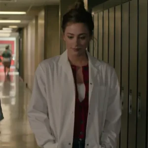 Lili Reinhart Cotton Lab Coat