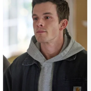 Line of Fire S01 Micah Hollingsworth Black Jacket