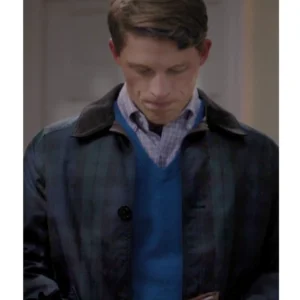 Line of Fire S01 Russ Hollingsworth Plaid Jacket