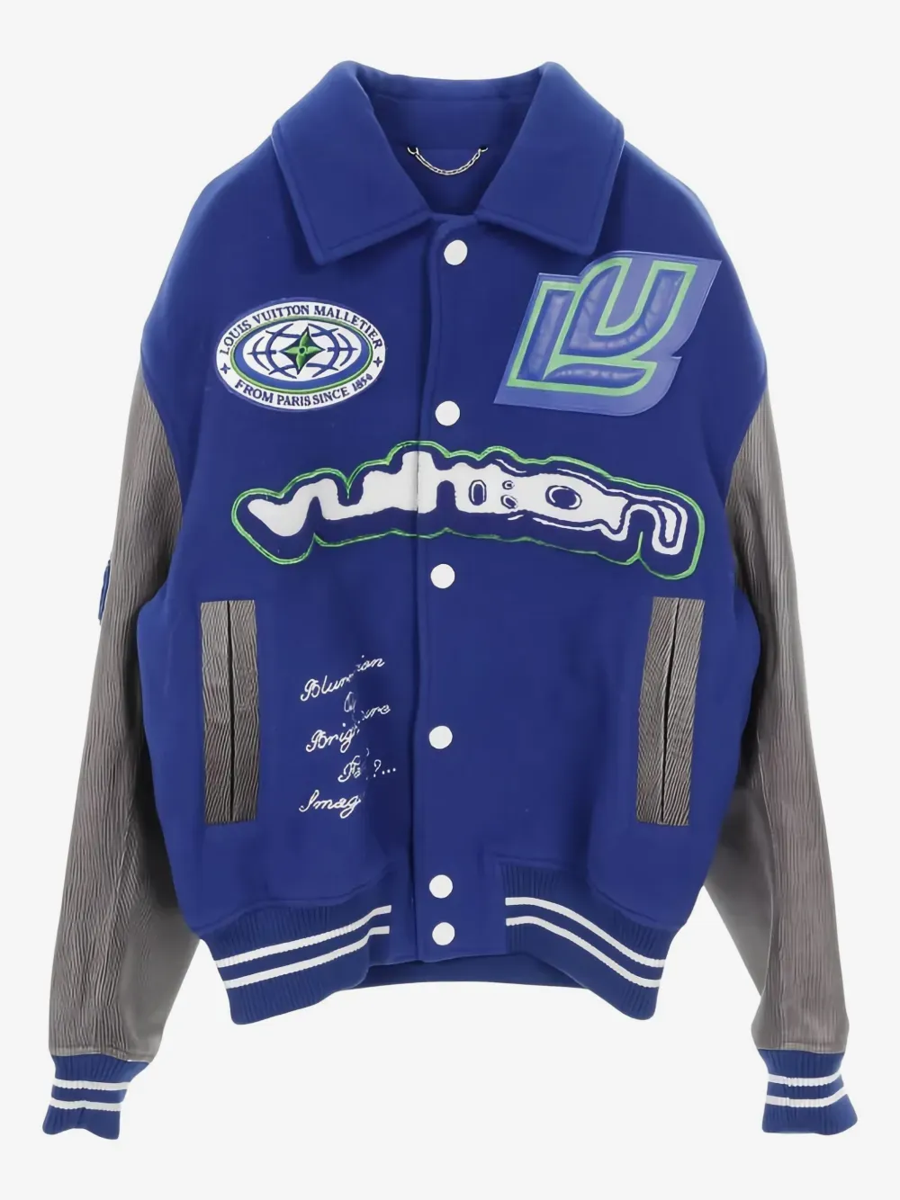 Louis Vuitton Appliqué Varsity Jacket