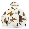 Louis Vuitton Virgil Abloh Walkers White Printed Hoodie