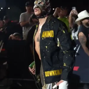 Lucha Bros Black Bomber Jacket For Sale
