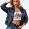 Lucia Black Leather Jacket