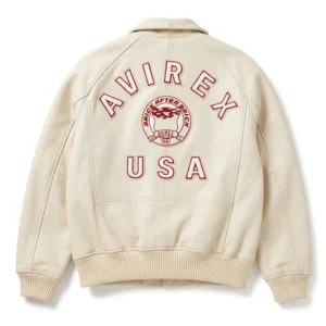 Malik Nabers Nigel Sylvester x Avirex Icon Brick Bomber Jacket For Sale