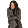 Mary Louise Parker The Institute S2 Black White Coat