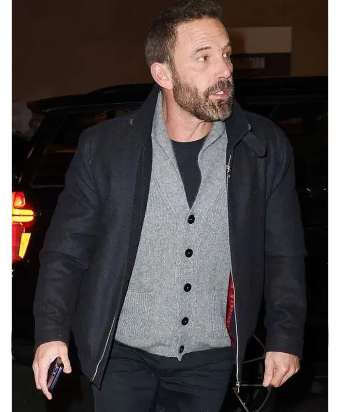 Men’s Black Wool Outerwear