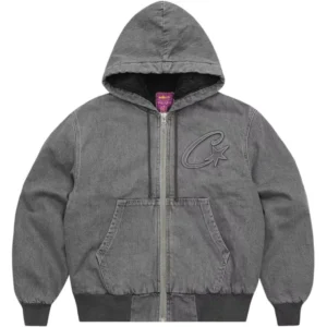 Mens Denim Style Hoodie