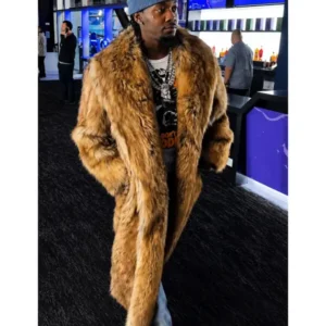 Men’s Golden Fur Coat