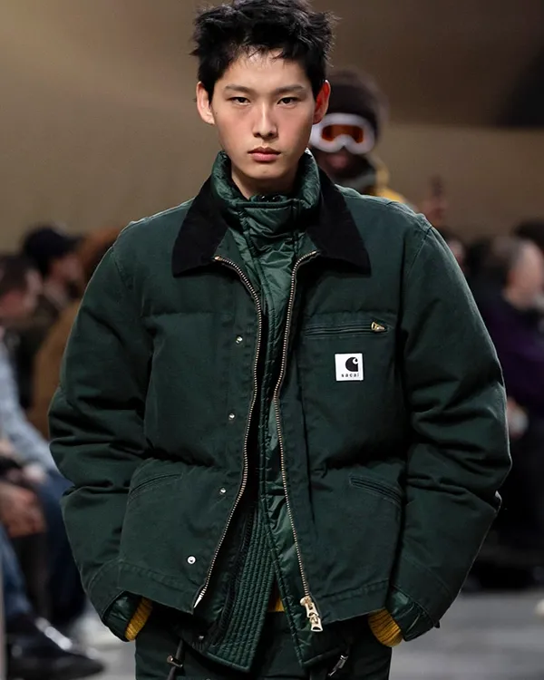 Men’s Green Casual Jacket