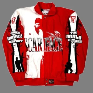 Men’s Satin Varsity Jacket