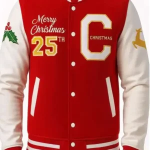 Merry Christmas Varsity Jacket