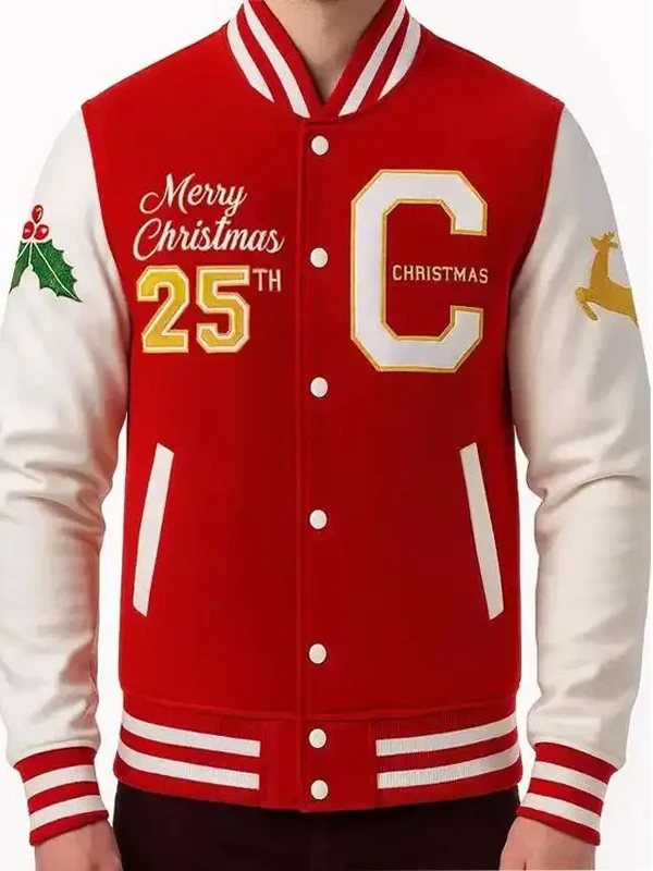 Merry Christmas Varsity Jacket