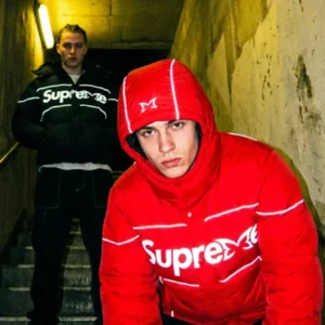 Mertra x Supreme Puffer Jacket