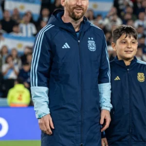 Messi Argentina National Team Tiro Stadium Parka Jacket