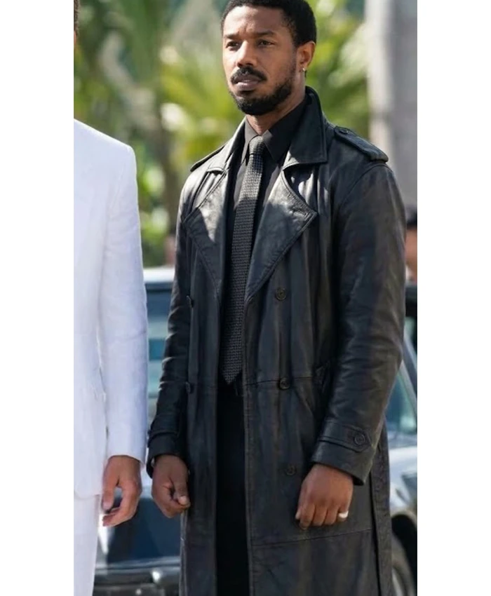 Michael B. Jordan Movie Coat