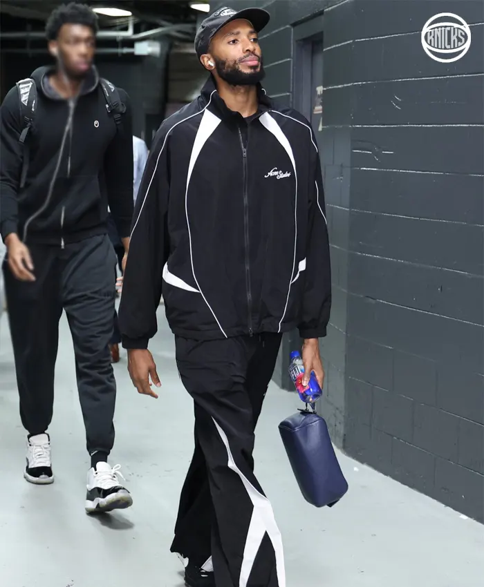Mikal Bridges Acne Studios Black Tracksuit