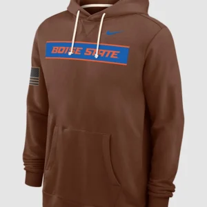 Military Appreciation Boise State Broncos Brown Hoodie