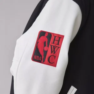 Mitchell & Ness NBA Houston Rockets Day Off Varsity Jacket Buy Now
