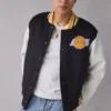 Mitchell & Ness NBA Los Angeles Lakers Day Off Varsity Jacket