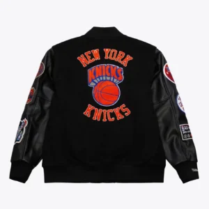 Mitchell & Ness New York Knicks Full-Snap Varsity Jackets For Sale