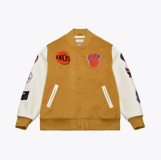 Mitchell & Ness New York Knicks Full-Snap Varsity Jackets