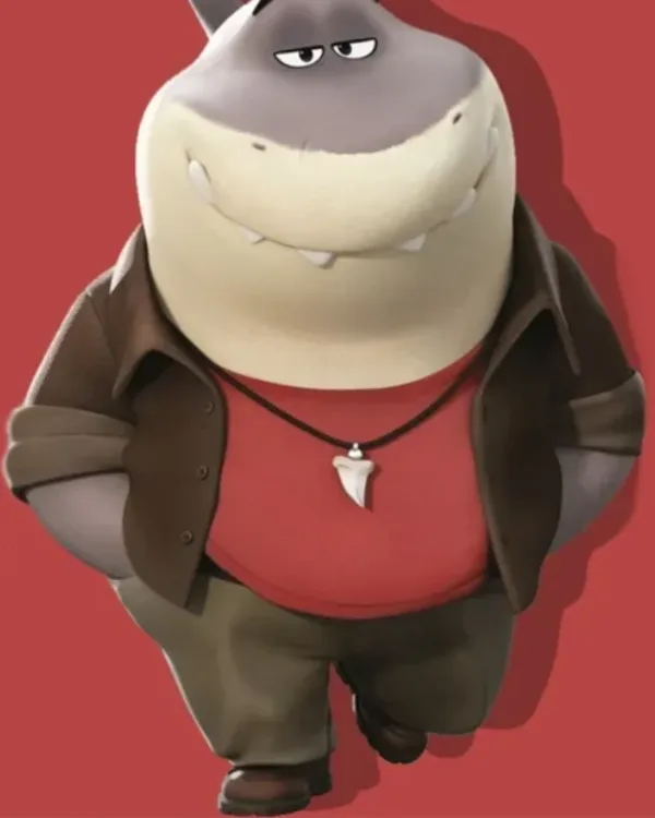 Mr. Shark The Bad Guys 2 Brown Jacket