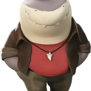 Mr. Shark The Bad Guys 2 Brown Jacket