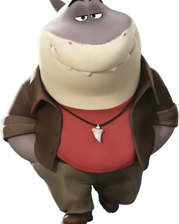 Mr. Shark The Bad Guys 2 Brown Jacket